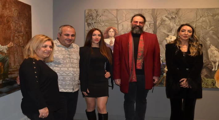 İRANLI RESSAM SOYUT GALERİ ÇANKAYA’DA KİŞİSEL SERGİ DÜZENLEDİ