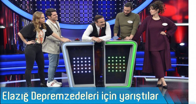 ÖDÜLÜ DEPREMZEDELERE BAĞIŞLADILAR