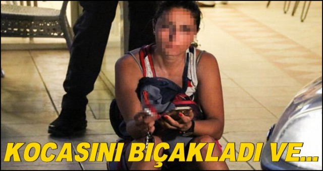 BIÇAKLADIKTAN SONRA OTURUP SİGARA İÇTİ