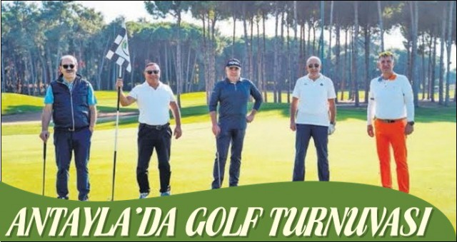 ŞAHİN SUCUKLARI GOLF TURNUVASI