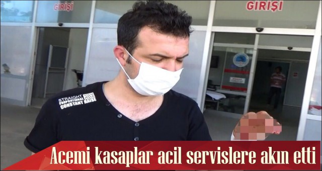 ACEMİ KASAPLAR ACİL SERVİSLERE AKIN ETTİ