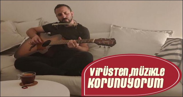 VİRÜS NEDENİYLE EVE KAPANDI