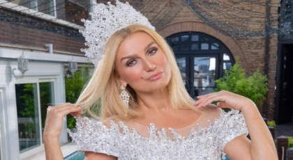 TUĞBA ÖZAY’DAN NEFES KESEN KAPAK POZU