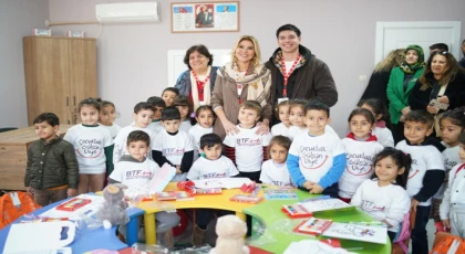 GÜLBEN ERGEN 60. ANAOKULU’NU ADIYAMAN’DA AÇTI