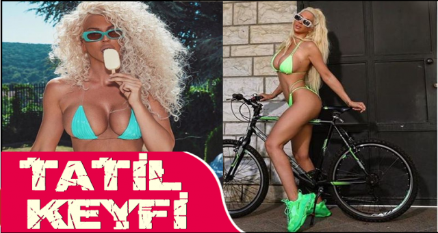 JELENA KARLEUSA'NIN TATİL KEYFİ!