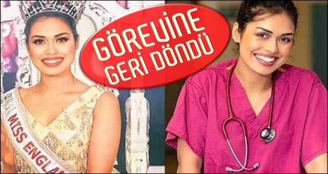 GÜZELLİK KRALİÇESİ DOKTORLUĞA DÖNDÜ