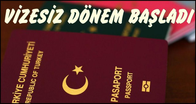 YEŞİL PASAPORTLULAR SERBEST