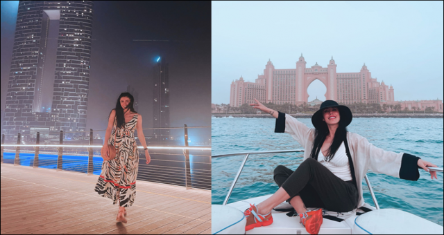 SEVDA DALGIÇ DUBAİ TATİLİNE ÇIKTI