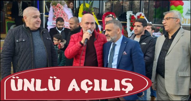 ÜNLÜLER DÜRÜM AÇILIŞINDA BULUŞTU