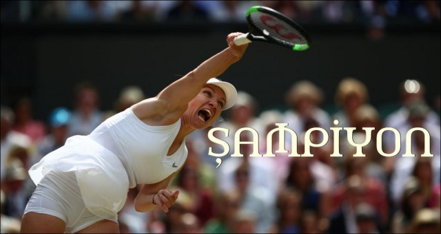 TEK KADINLAR FİNALİNDE ŞAMPİYON SİMONA HALEP OLDU