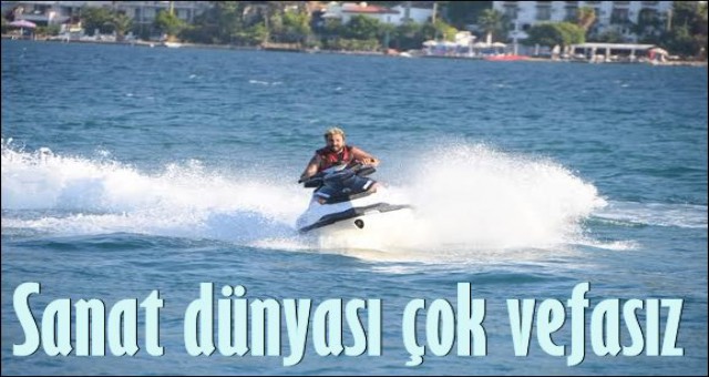 JET-SKİ ŞOV YAPTI